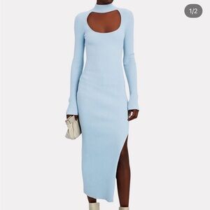 Johnathan Simkhai midi dress size small